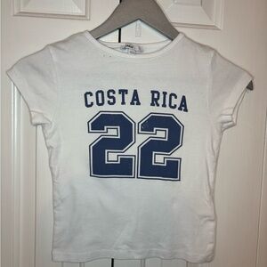 Costa Rica 22 White T-Shirt